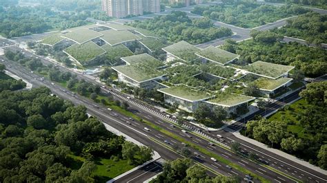 Bjarke Ingels Group Envisions Ai City Masterplan For Terminus Group In