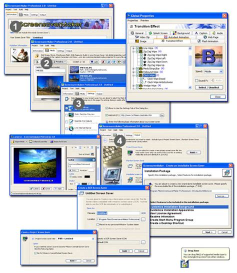Filegets Screenxp Screensaver Maker Screenshot Screensaver Diy Is A