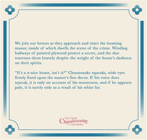 The Great Chuunosuke Chronicles On Tumblr