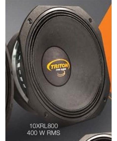 Alto Falante Woofer Triton Pro Audio Xrl W Rms Polegadas