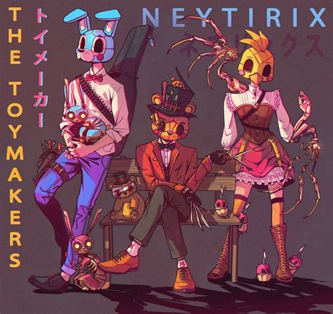 The Toymakers Fnaf By Neytirix Fnaf Drawings Anime Fnaf Fnaf Art