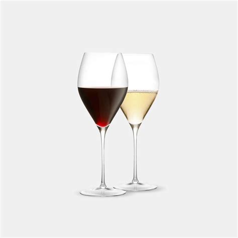 JoyJolt Layla Wine Glasses (Set of 2) | Glassware | Drop