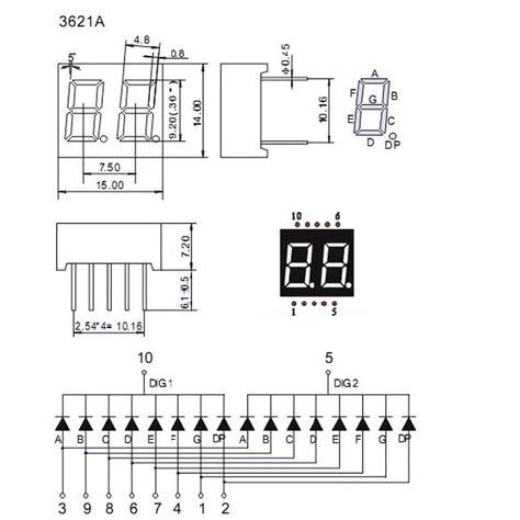 4 Digit 7 Segment Display Arduino Pinout Guide