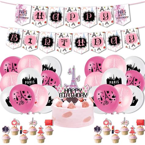 KYAIGUO Birthday Girl Decorations Birthday, Party Decoration Sets ...