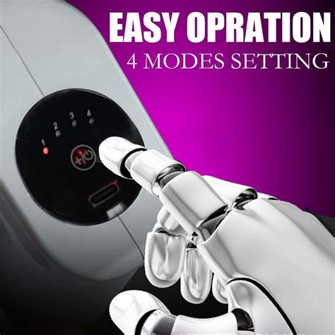 Sex Machine With Powerful Modes Rechargeable Thrusting Dildo