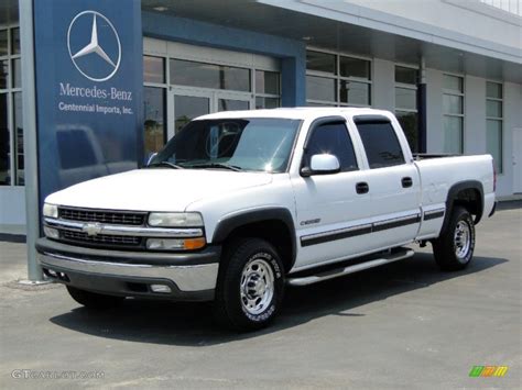 2001 Summit White Chevrolet Silverado 1500 Ls Crew Cab 50380826