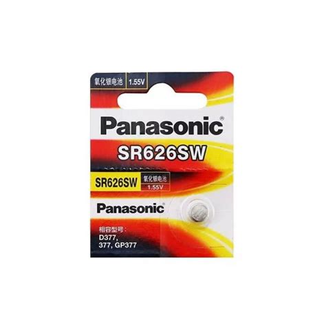 ถานนาฬกาPanasonic SR626SW 377 1 55V ของแท 1กอน Shopee Thailand