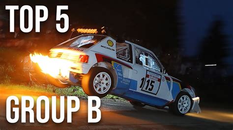 Top 5 Group B Rally Cars Wrc Killer Bs Youtube