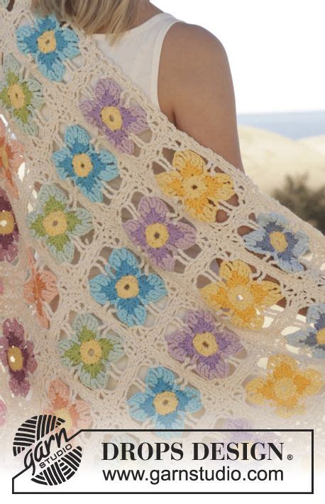 Summer Joy Drops Free Crochet Patterns By Drops Design