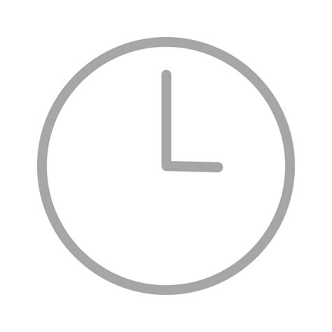 White Clock Icon Transparent Images And Photos Finder