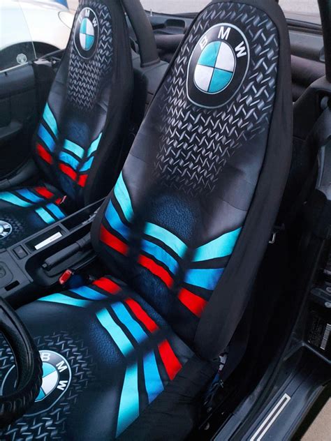 2 Front Bmw Seat Covers With Free Shipping Today My Car My Rules