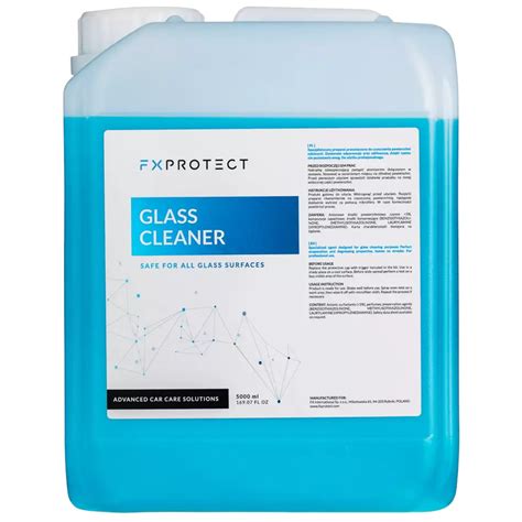 Fx Protect Glass Cleaner 5l Płyn Do Mycia Szyb Pielęgnacja Aut