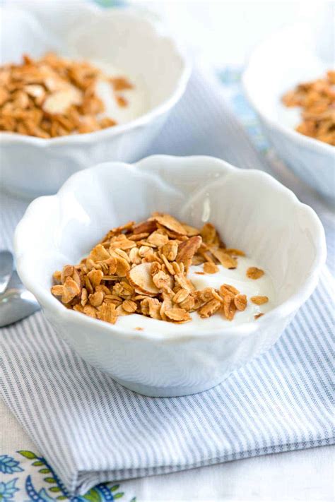 Homemade Honey Almond Granola Recipe