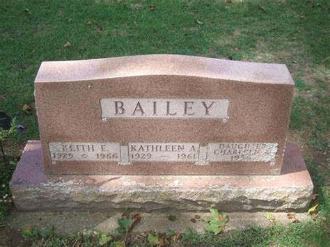 Kathleen A Lemm Bailey 1929 1961 Find A Grave Memorial