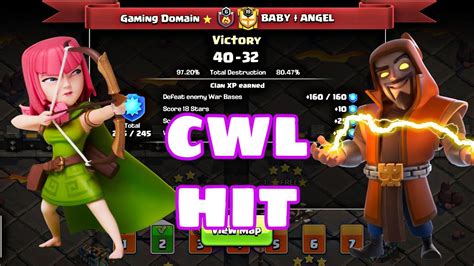 Clash Of Clans Gaming Domain Vs BABY ANGEL Champ League Round 2nd