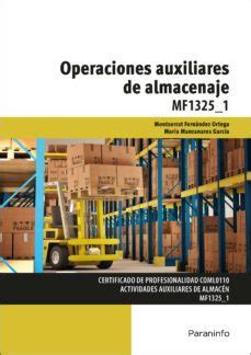 Mf Operaciones Auxiliares De Almacenaje Con Isbn