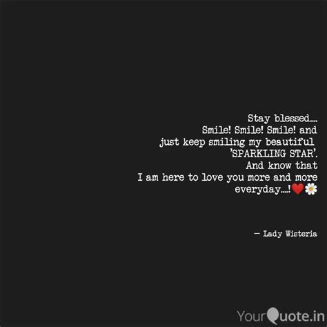 Stay blessed.... Smile! S... | Quotes & Writings by rabiya_2303 ...