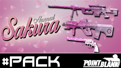 Point Blank Pack De Armas Sakura Vers O Estendida Youtube