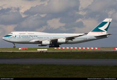 Aircraft Photo Of B HOY Boeing 747 467 Cathay Pacific Airways