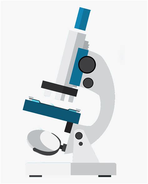 Research Vector Microscope - Microscope Cartoon, HD Png Download - kindpng