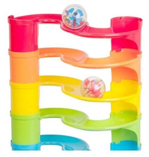 Brinquedo Educativo Escorregador De Bolinhas Ball Slide Maptoy