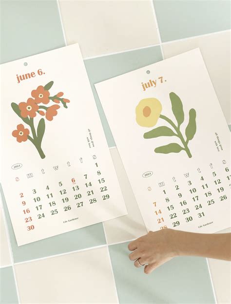 Mochithings 2024 Life Gardener Wall Calendar