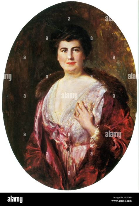 Edith Wilson, First Lady Stock Photo - Alamy