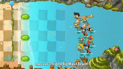 Plants Vs Zombies 2 Big Wave Beach Walkthrough Day 1 Day 16 Md