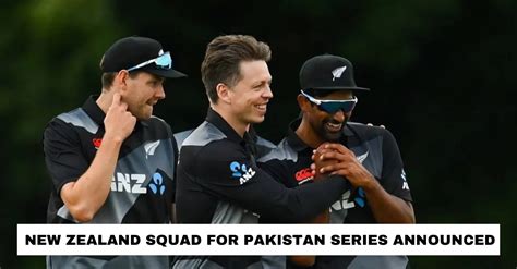 New Zealand Announces T20I Squad For Pakistan Tour Michael Bracewell