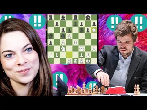 Diverse Chess Game Magnus Carlsen Vs Judit Polgar YouTube