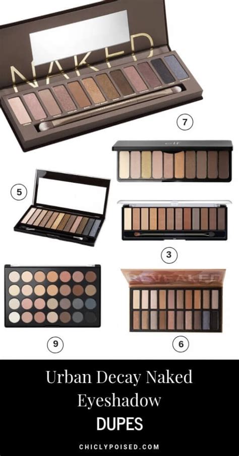 Best Urban Decay Naked Eyeshadow Palette Dupes Chiclypoised