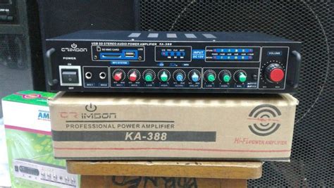 Jual MURAH AMPLIFIER MINI KARAOKE CRIMSON KA388 5 In 1 Di Lapak NURSEHA