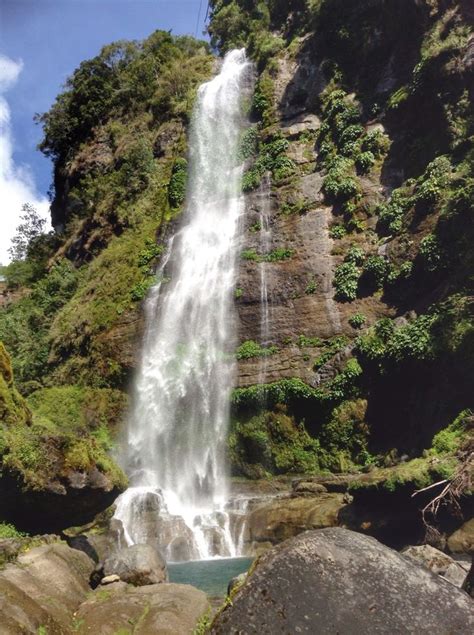 Bomod Ok Falls Or Big Falls Sagada Mountain Province Philippines