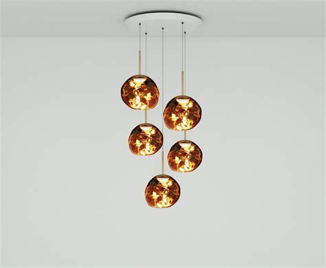 Tom Dixon Melt Mini Round Led Suspension Lamp | Deplain.com