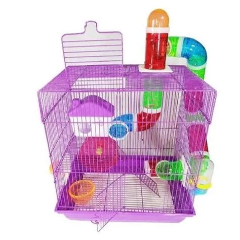 Gaiola Hamster Andares Labirinto American Pets Shopee Brasil