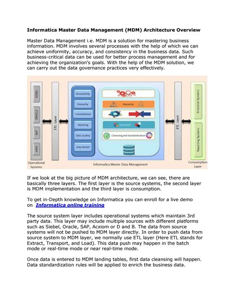 Mdm Architecture Diagram