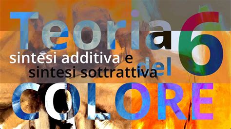 Teoria Del Colore Lezione N6 La Sintesi Additiva E La Sintesi