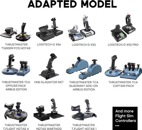 Racgting Hotas Mount For Logitech X X X Pro Throttle And Hotas