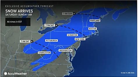 Nor'easter Nears: Here's When To Expect Storm To Arrive, Latest ...