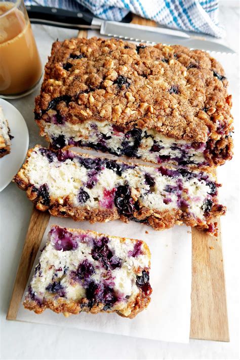 Blueberry Coffee Cake With Brown Sugar Walnut Crumble Yay For Food