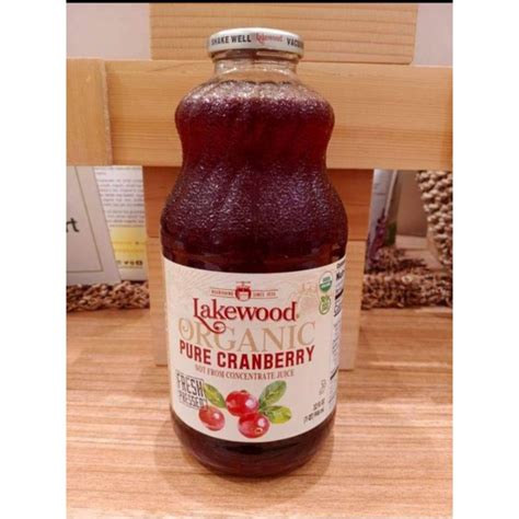 Lakewood Organic Pure Cranberry Fresh Pressed Oz Or Ml Shopee