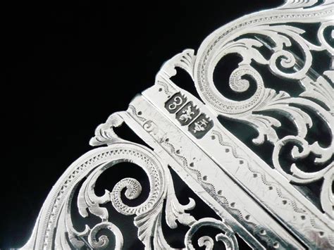 Scottish Antique Sterling Silver Nurses Belt Buckle John Alexander