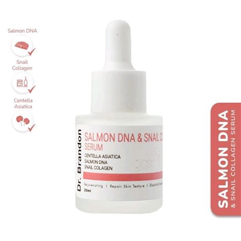 Jual Dr Brandon Salmon DNA Snail Collagen Serum 20ml Shopee Indonesia