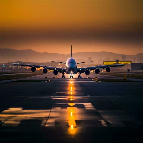 Airbus a380 landing at busy airport 29313574 Stock Photo at Vecteezy