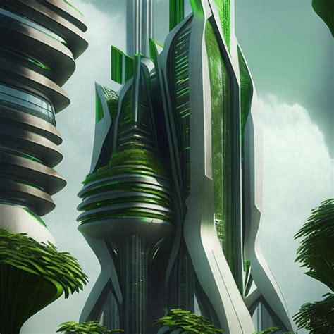 Futuristic skyscraper by Pickgameru on DeviantArt