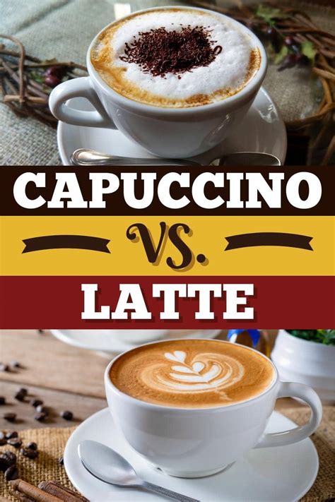 Cappuccino vs. Latte (4 Main Differences) - Insanely Good