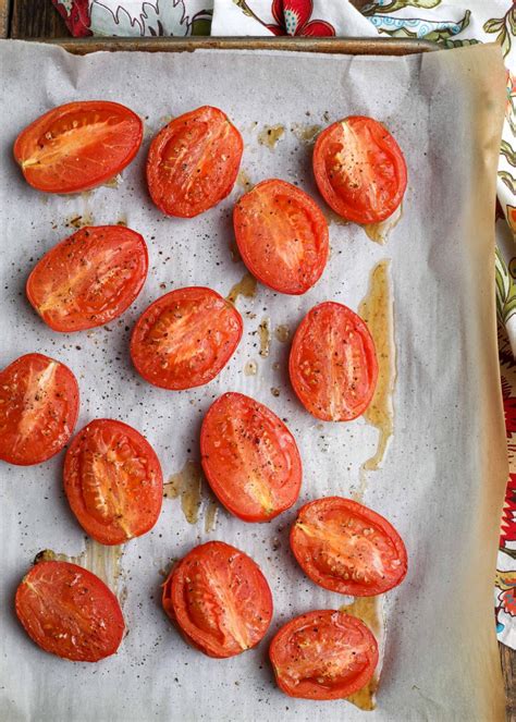 How To Roast Tomatoes Vegetable Recipes