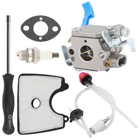 Hipa C1q W37 Carburetor Kit For Husqvarna 125b 125bvx 125bx 28cc Leaf