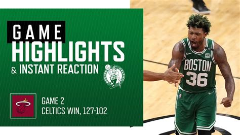 Instant Reaction Celtics Blowout Heat In Game Marcus Smart Jayson