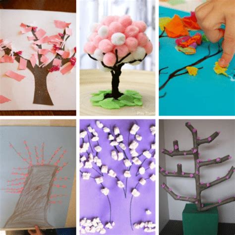 Spring Tree Crafts For Preschoolers To Make Fun A Day